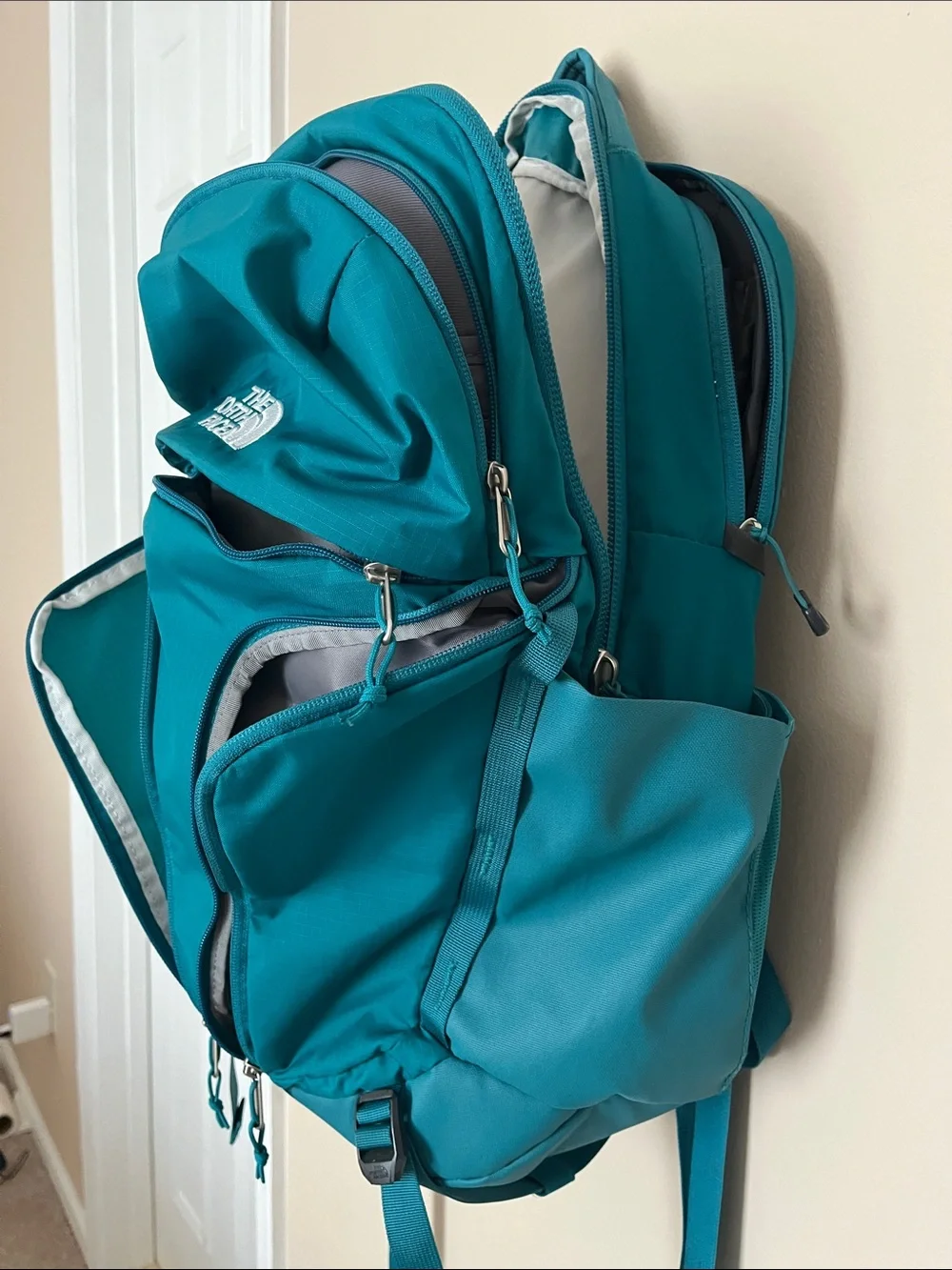 The North Face Teal Surge Backpack
